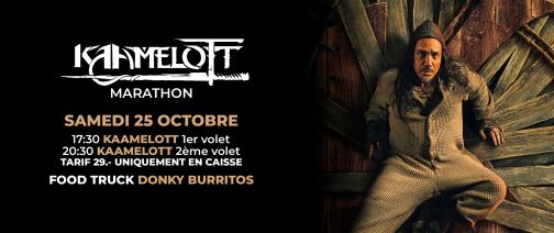 Banner Kaamelott marathon 25.10.2025