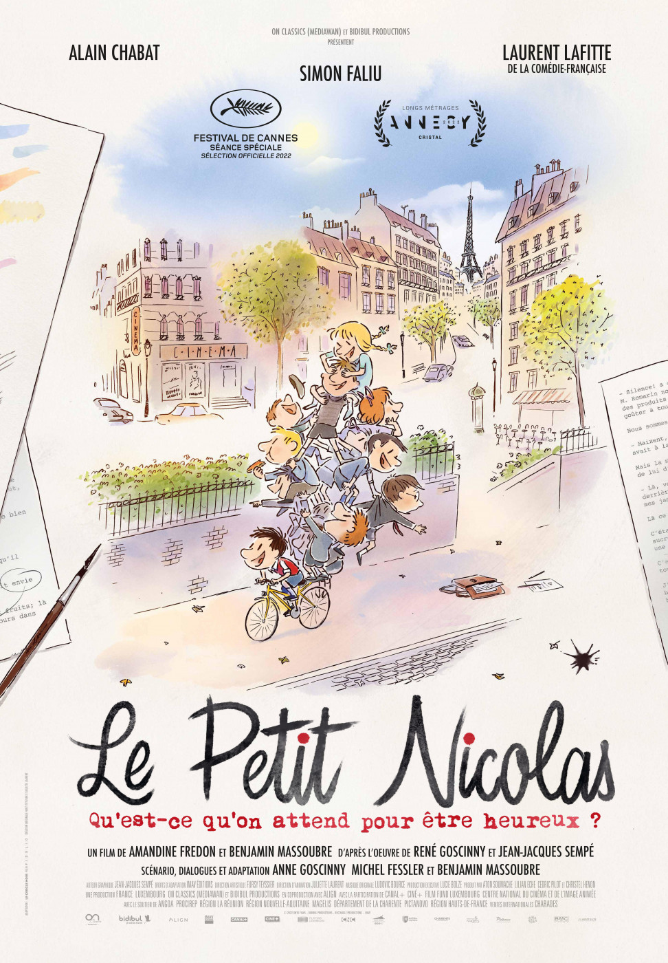 Petit Nicolas Qu est ce qu on attend pour être heureux Artwork chf 01 OV 1 Sheet 705x1015 4f