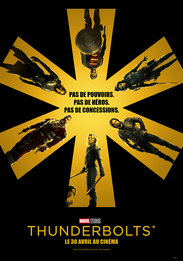 Thunderbolts Artwork chf OOPSALLBERRIES TEASER 2 POSTER FRANCE