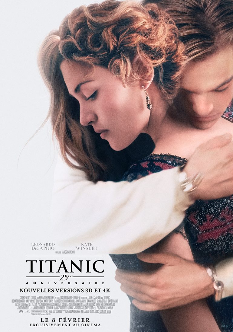 Titanic Re Release Artwork chf TITANIC TEASER POSTER FRANCE